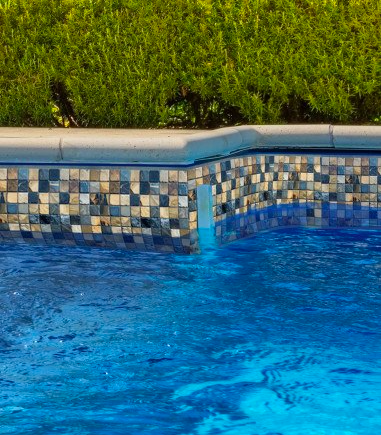 Golden Helios Pool Border